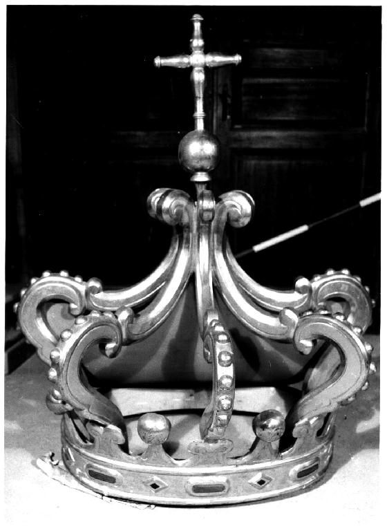 corona pensile - produzione Italia settentrionale (primo quarto sec. XX)