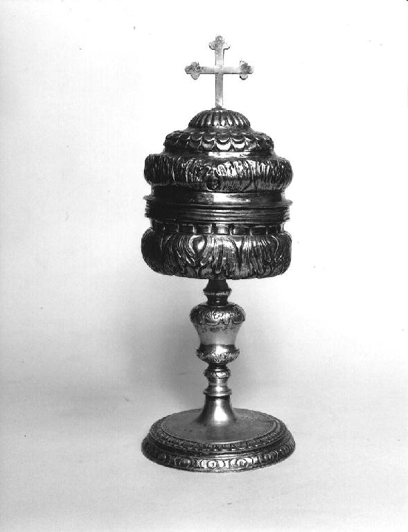 pisside - ambito parmense (prima metà sec. XIX)