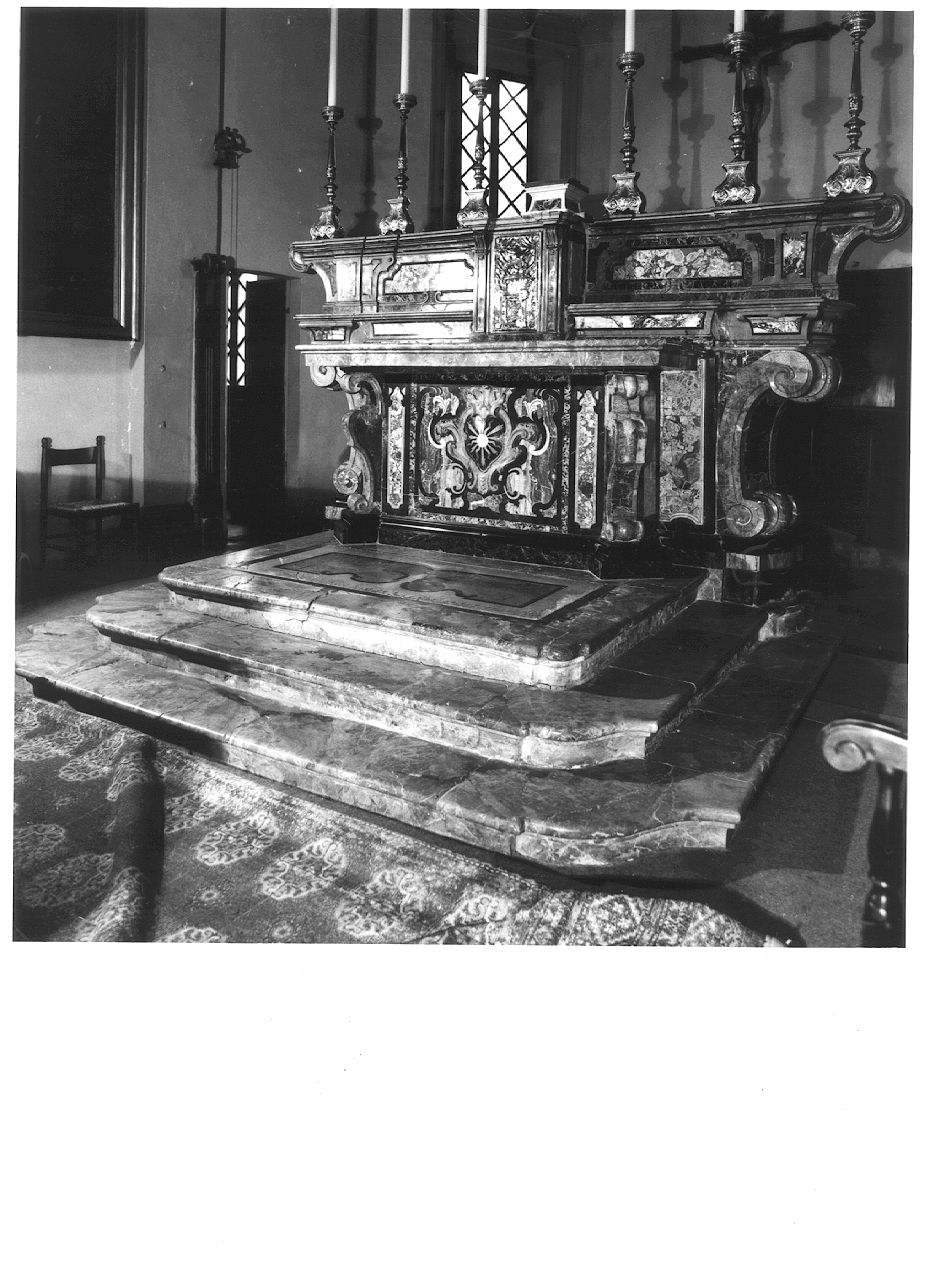 altare maggiore - ambito parmense (sec. XVIII)