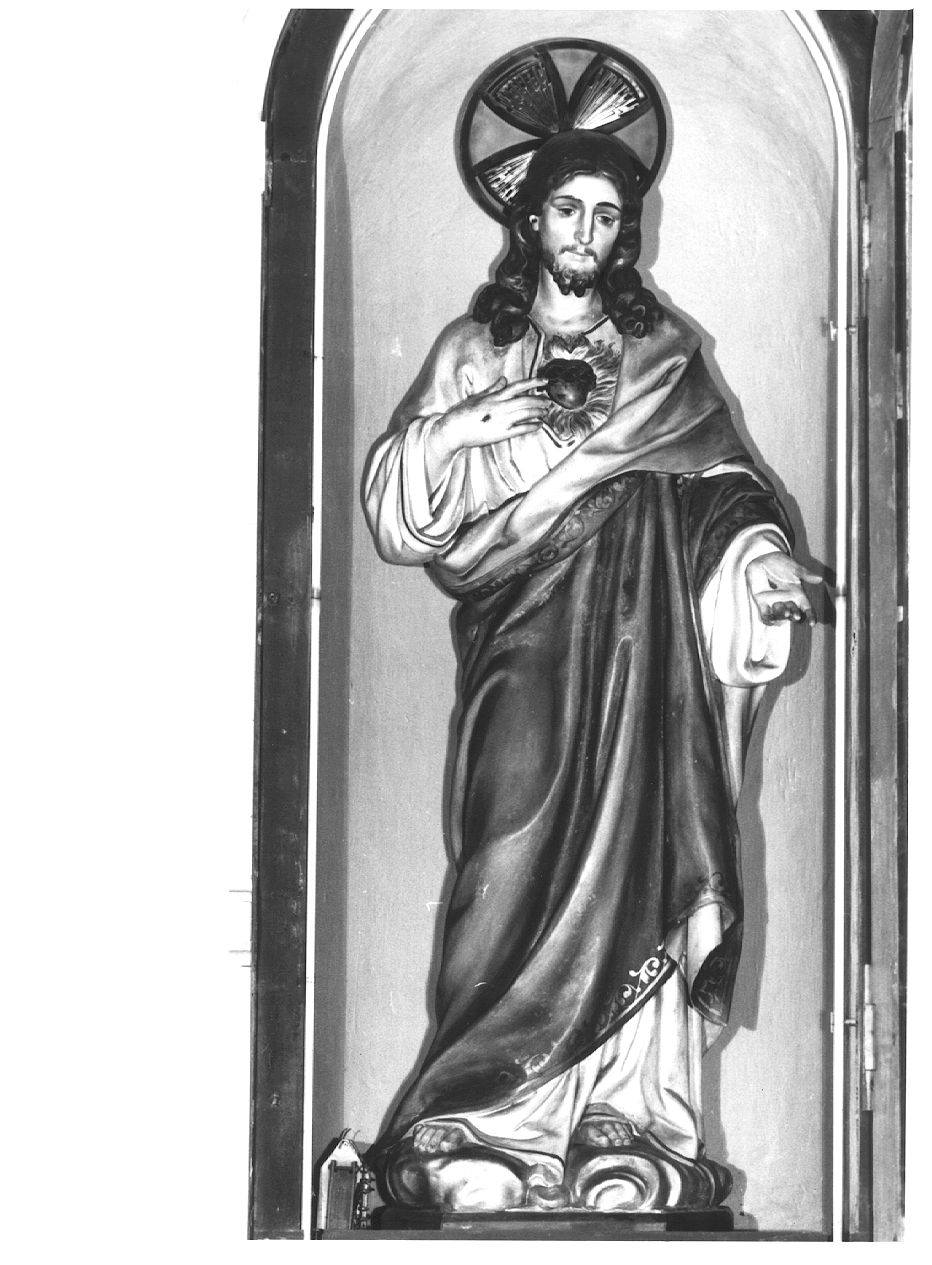 Sacro Cuore di Gesù (statua) - ambito parmense (inizio sec. XX)