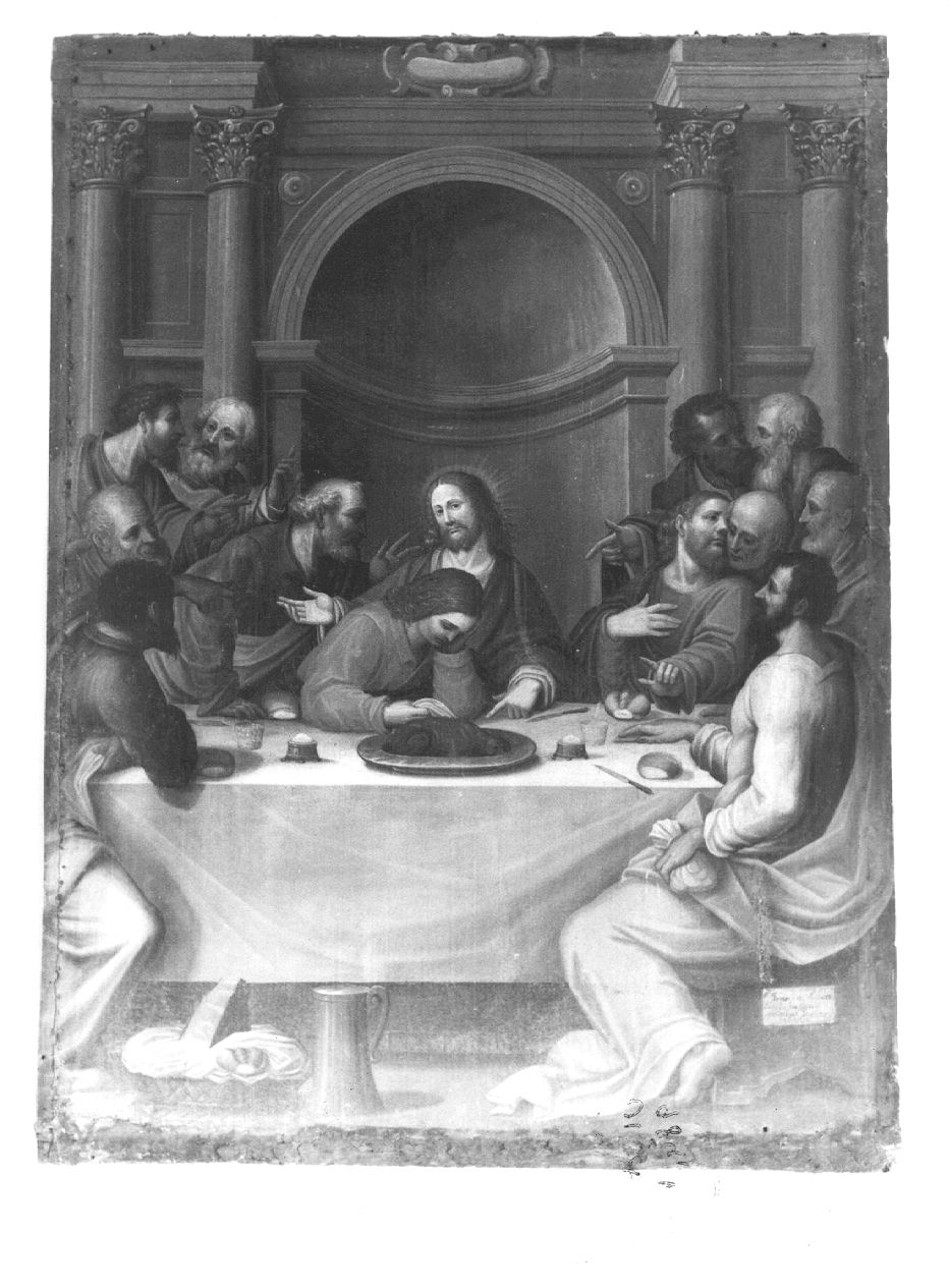Ultima cena (dipinto) di Lucchi Francesco (sec. XVII)