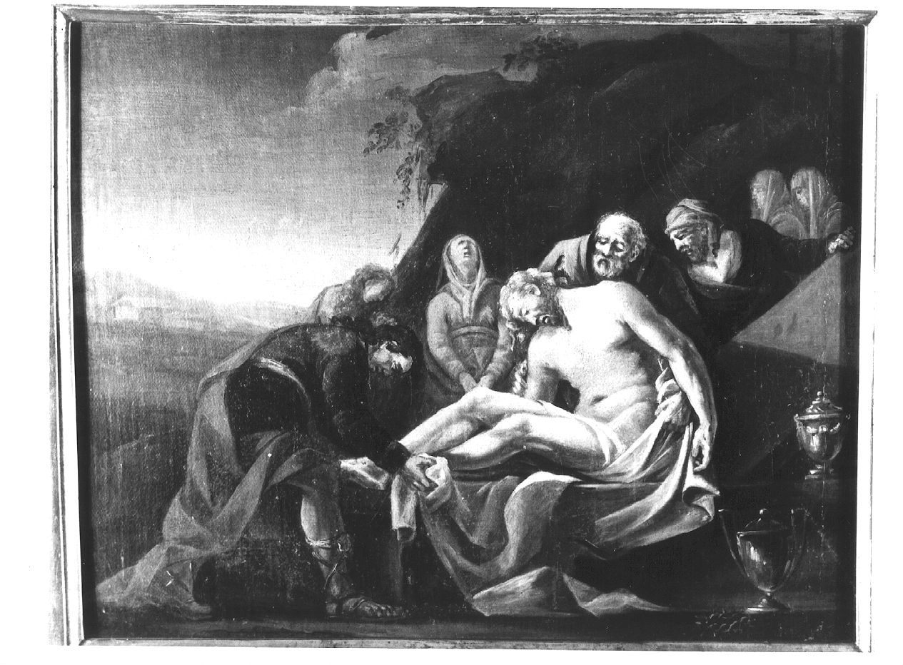 San Carlo Borromeo (dipinto) di Affanni Ignazio (sec. XIX)