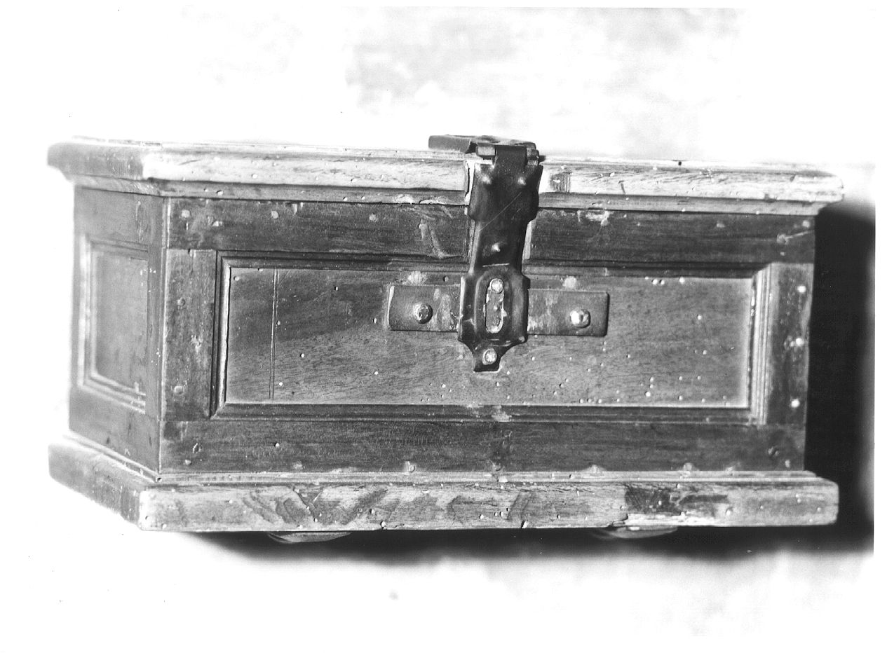 cassetta per elemosine - ambito emiliano (sec. XIX)