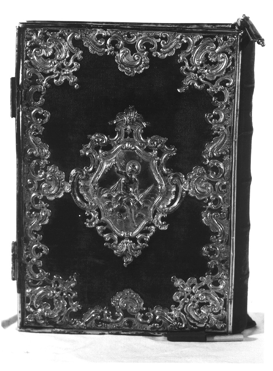 coperta di libro - ambito emiliano (metà sec. XVIII)