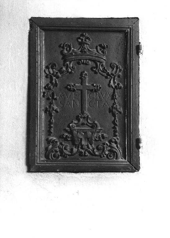 sportello di tabernacolo - ambito parmense (ultimo quarto sec. XVIII)