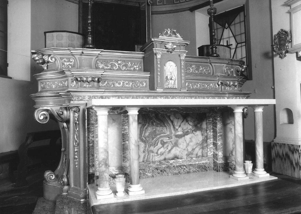 altare maggiore - ambito parmense (prima metà sec. XVIII)
