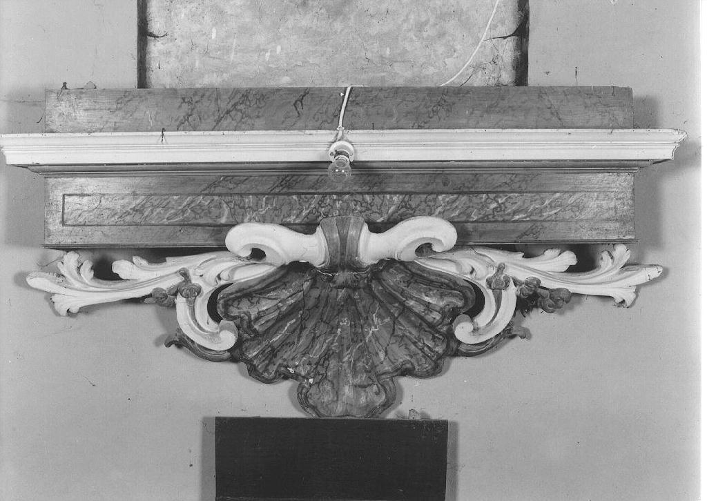 mensola - ambito parmense (sec. XIX)