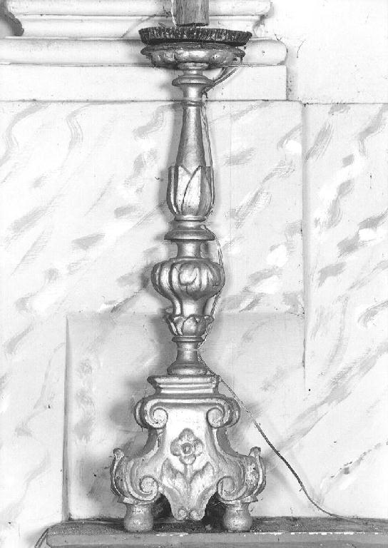 candeliere, serie - ambito parmense (seconda metà sec. XIX)