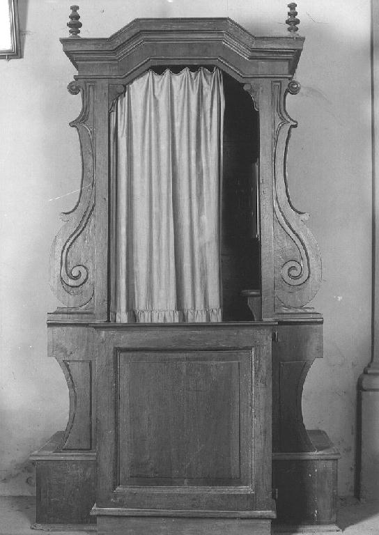 confessionale - ambito parmense (sec. XIX)
