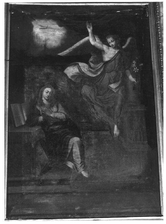 Annunciazione (dipinto, opera isolata) di Formaiaroli Antonio (sec. XVIII)