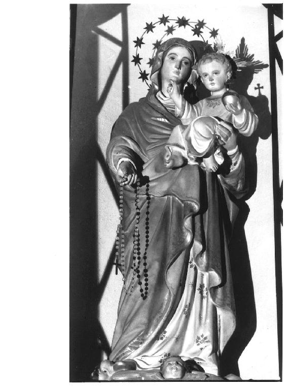 Madonna del Rosario (statua, opera isolata) - produzione Italia settentrionale (primo quarto sec. XX)