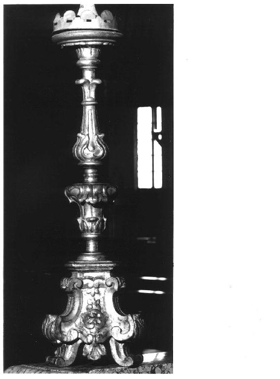 candeliere, serie - ambito parmense (seconda metà sec. XVIII)