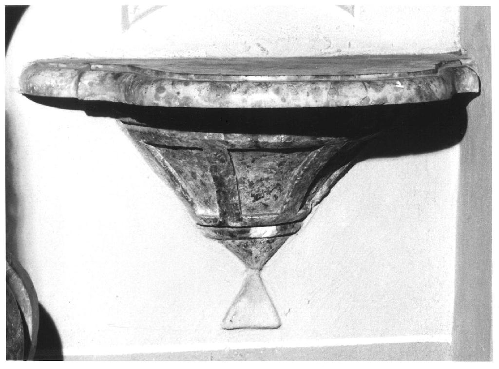 mensola, serie - ambito parmense (terzo quarto sec. XVIII)