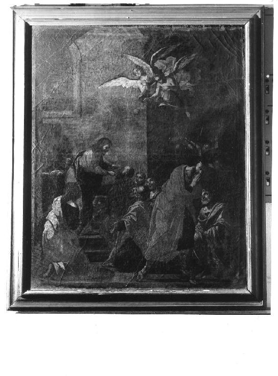 Comunione degli Apostoli (dipinto, opera isolata) - ambito emiliano (prima metà sec. XVIII)