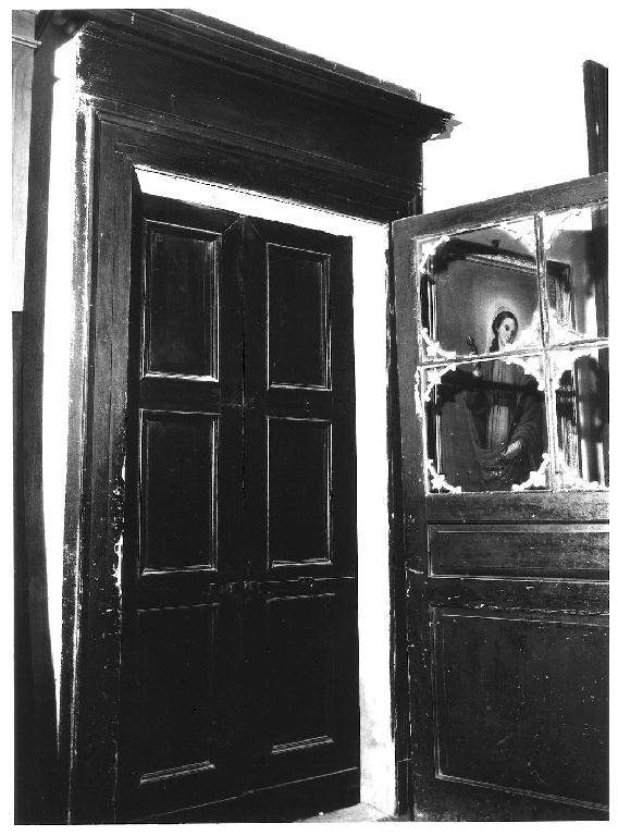 porta - a due battenti, serie - ambito parmense (sec. XVIII)