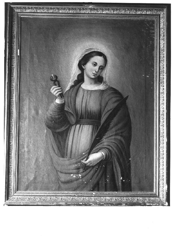 Sant'Apollonia (dipinto, opera isolata) - ambito parmense (sec. XIX)