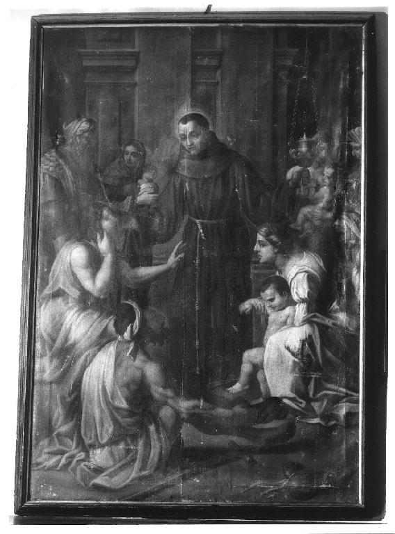 San Diego d'Alcalà (dipinto, opera isolata) - ambito bolognese (seconda metà sec. XVII)