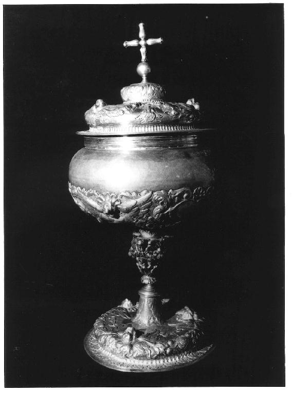 pisside - ambito parmense (sec. XVII)