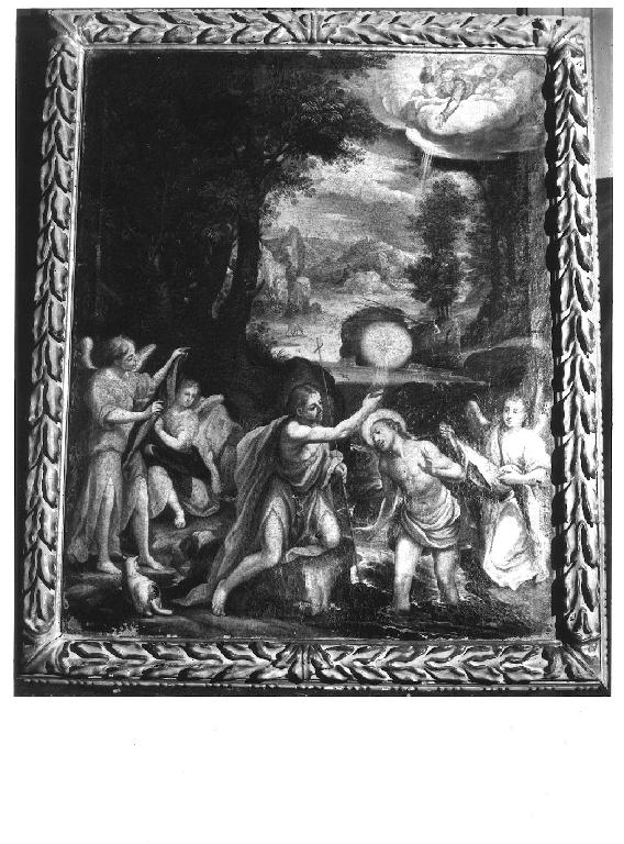 Battesimo di Cristo (dipinto, opera isolata) di Sons Jean (seconda metà sec. XVI)