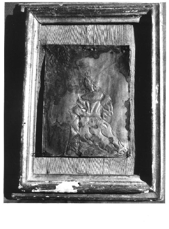 Donna in preghiera (ex voto, opera isolata) - ambito parmense (sec. XVII)