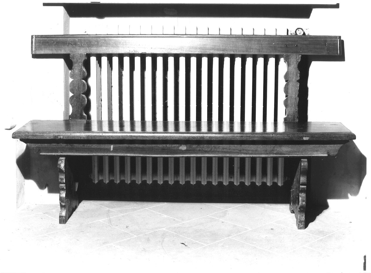 banco da chiesa, serie - ambito parmense (sec. XVIII)