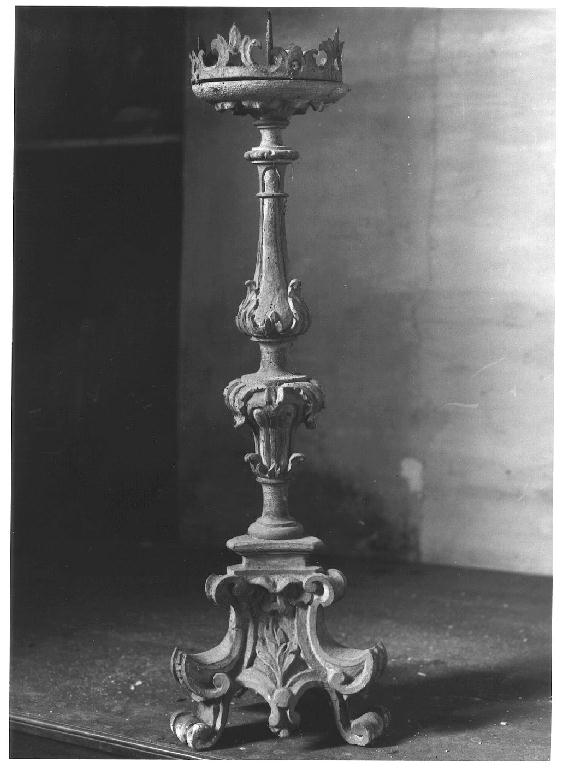 candeliere, serie - ambito parmense (metà sec. XVIII)