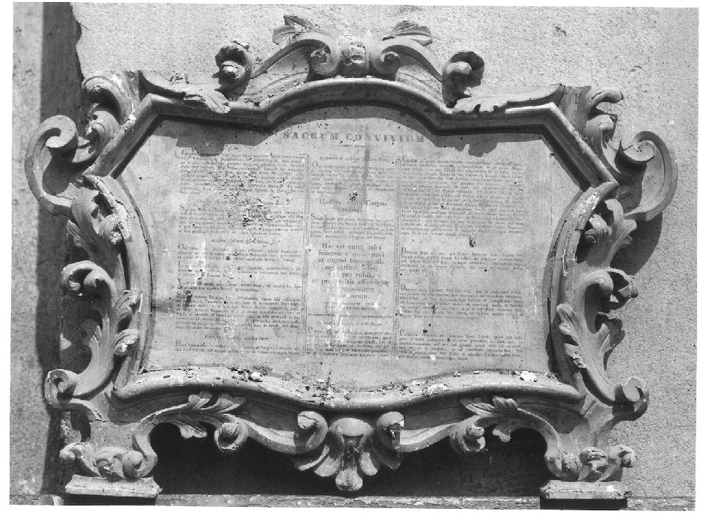 cartagloria, serie - ambito parmense (sec. XVIII)