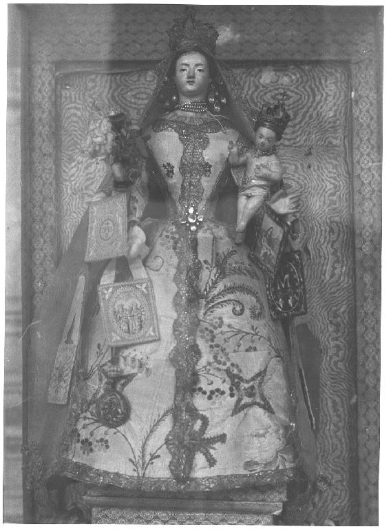 Madonna con Bambino (statua) - ambito parmense (seconda metà sec. XVIII)