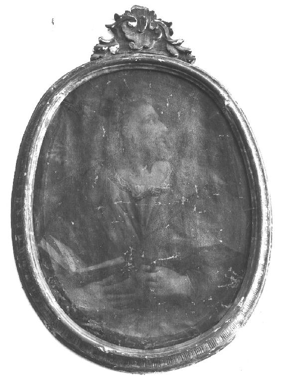 Santo orante (dipinto) - ambito parmense (sec. XVIII)