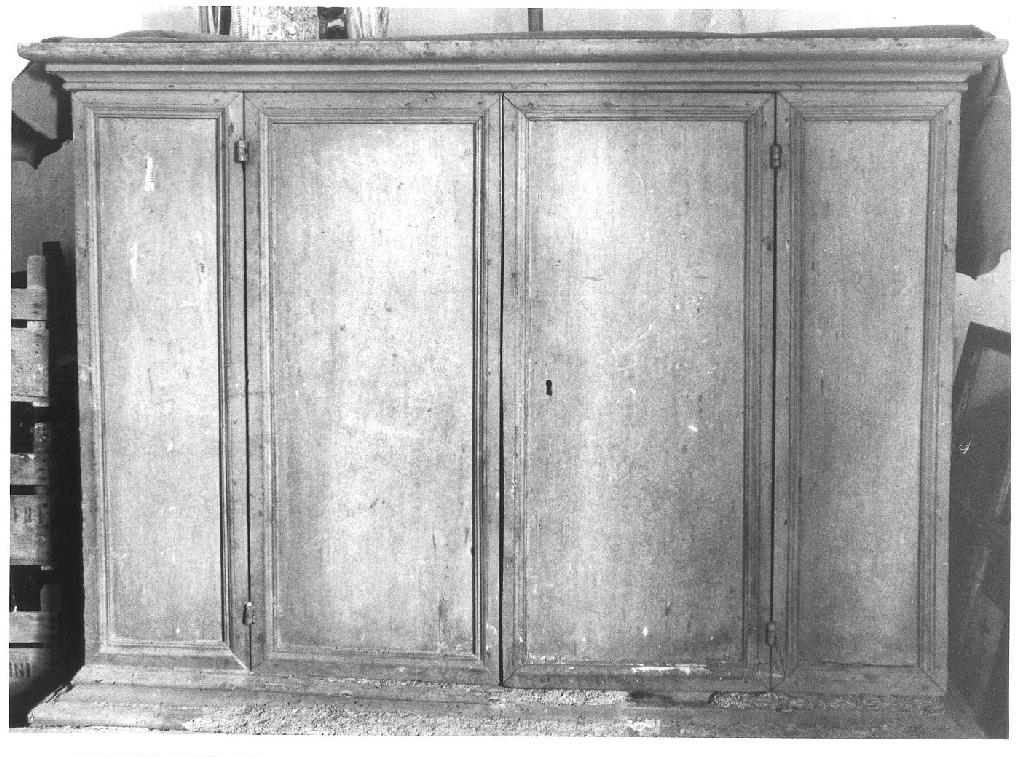 credenza - ambito parmense (seconda metà sec. XVIII)