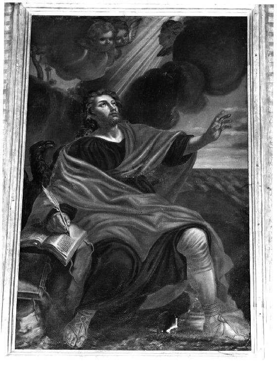 San Giovanni Battista a Pathmos (dipinto) di Bolla Giovanni (prima metà sec. XVIII)