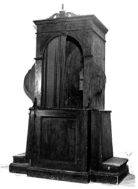 confessionale - ambito parmense (ultimo quarto sec. XVIII)