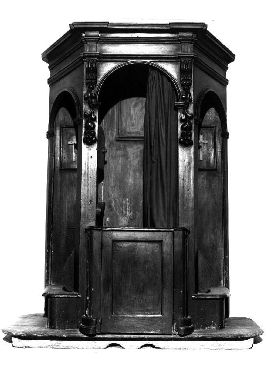 confessionale - ambito parmense (seconda metà sec. XVIII)