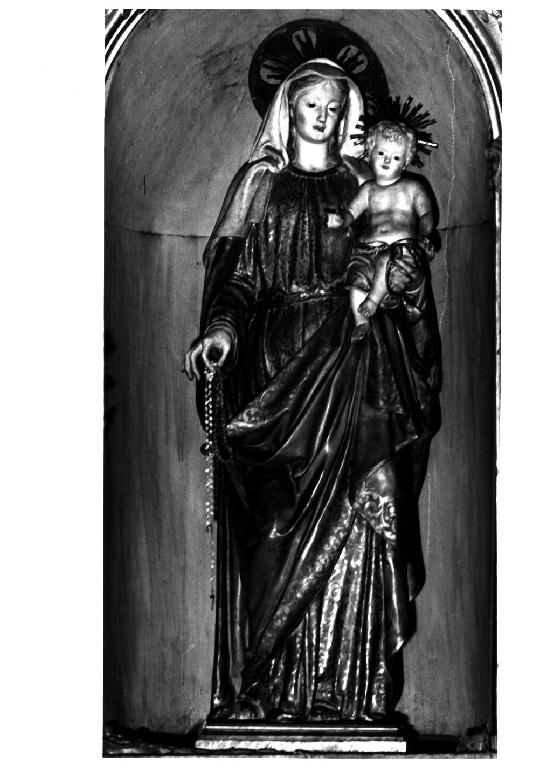 Madonna con Bambino (statua) - ambito parmense (ultimo quarto sec. XIX)