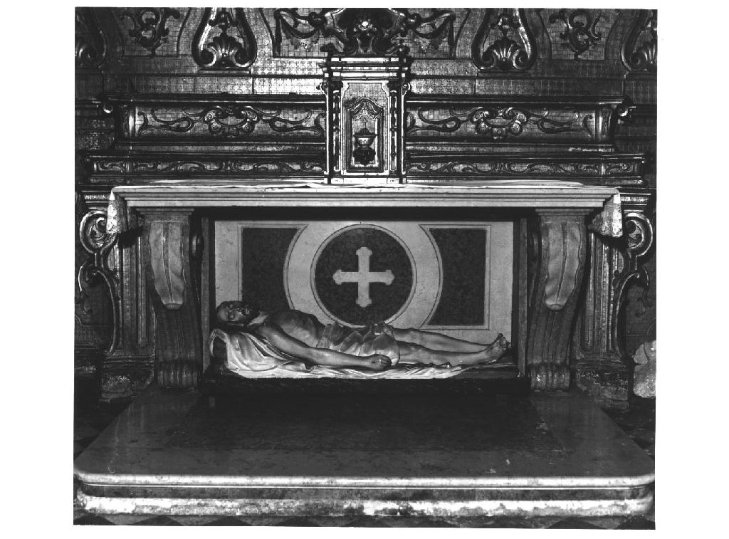 mensa d'altare - ambito parmense (sec. XIX)