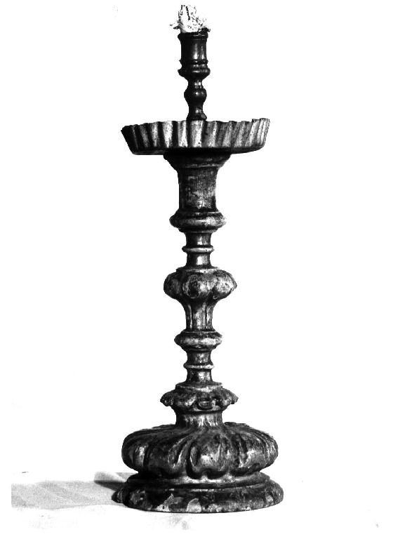 candeliere, serie - ambito parmense (seconda metà sec. XVII)