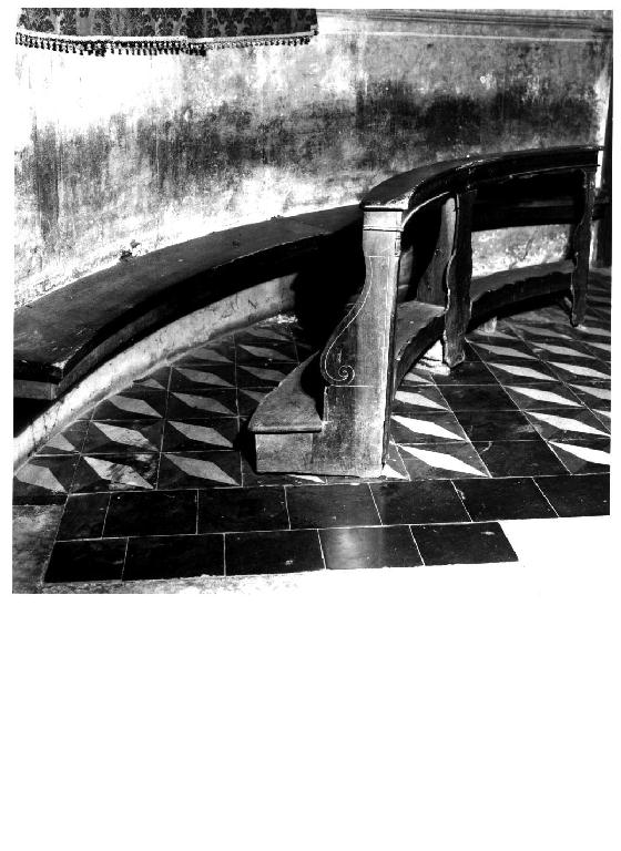 banco, serie - ambito parmense (ultimo quarto sec. XVIII)