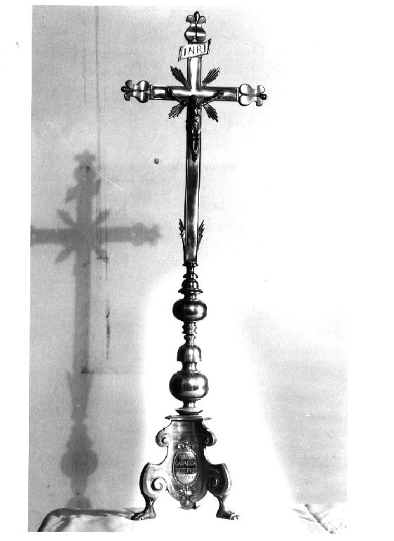 croce d'altare - ambito parmense (sec. XIX)