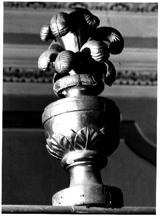 vaso d'altare per composizione floreale - ambito parmense (sec. XVIII)