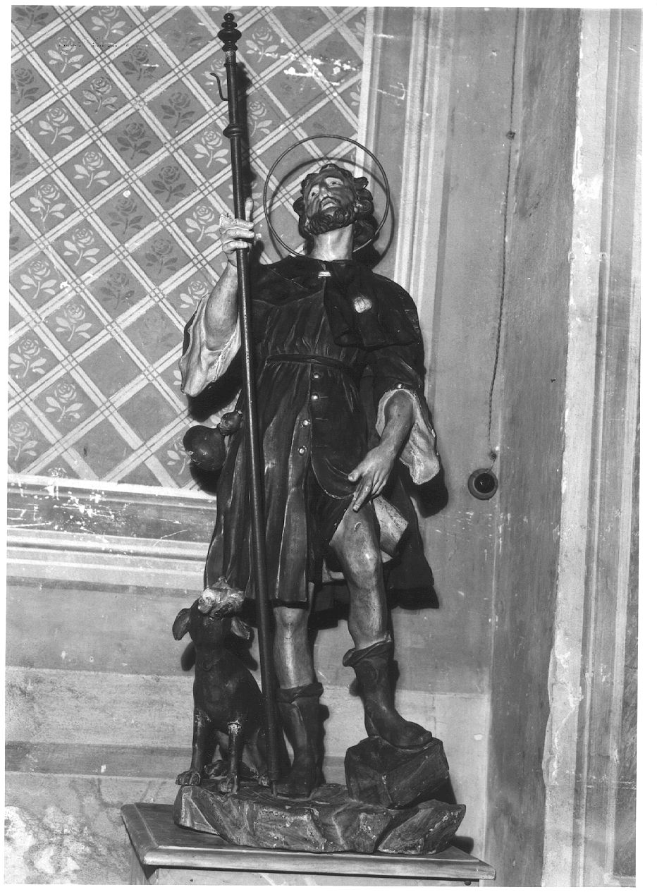 San Rocco (scultura) - ambito parmense (sec. XVIII)