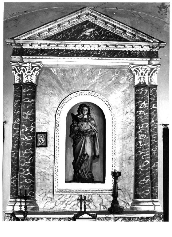 altare - ambito parmense (fine/inizio secc. XIX/ XX)