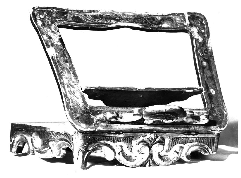 leggio d'altare - ambito parmense (seconda metà sec. XVIII)