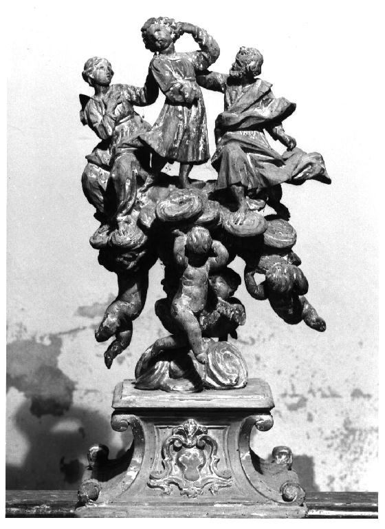 Sacra famiglia (gruppo scultoreo) - ambito parmense (sec. XVIII)
