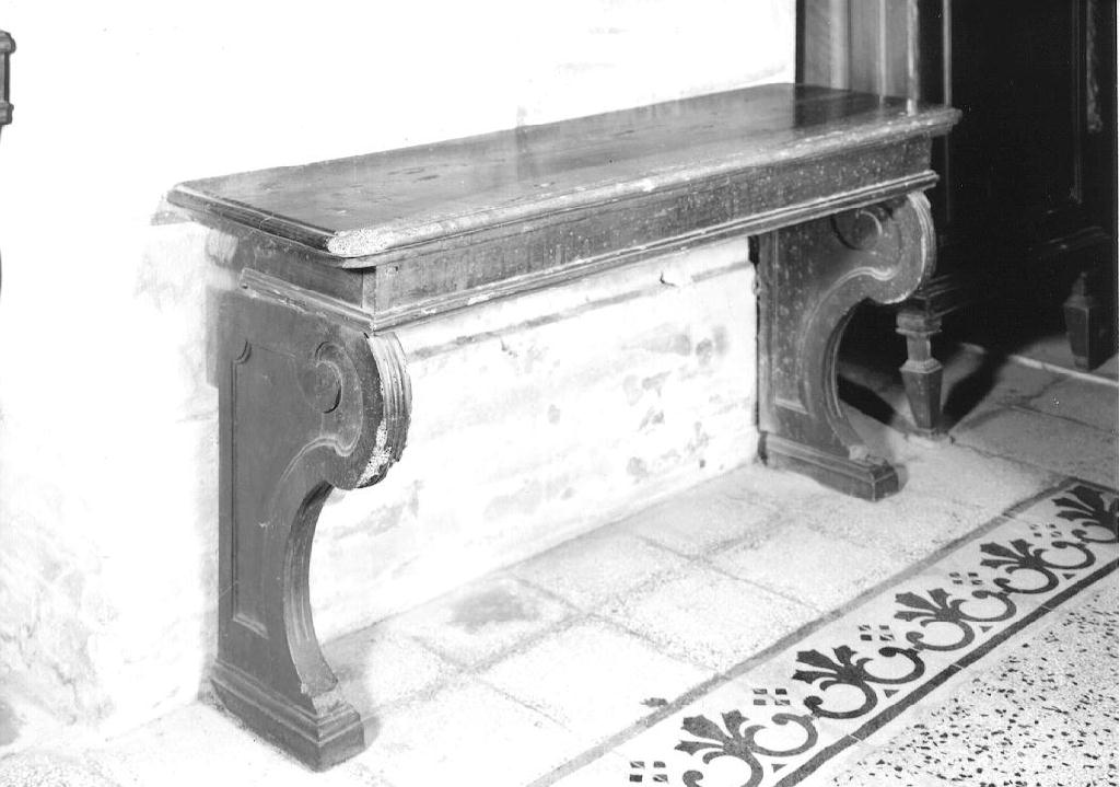 credenza d'altare, serie - ambito emiliano (secc. XVIII/ XIX)
