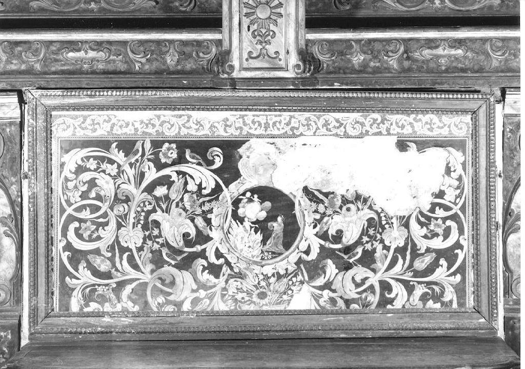 paliotto - ambito carpigiano (fine/inizio secc. XVII/ XVIII)