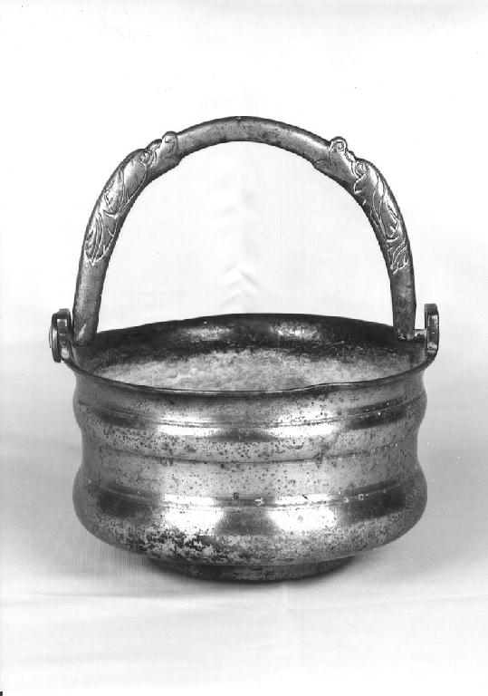 secchiello per l'acqua benedetta - ambito emiliano (sec. XVII)