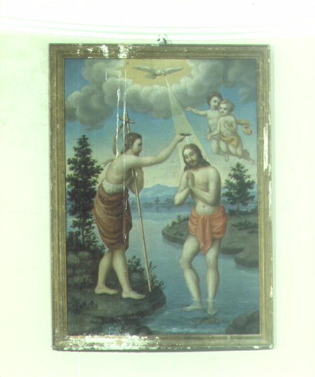 Battesimo di Cristo (dipinto) - ambito parmense (prima metà sec. XIX)