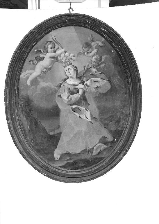 Santa Eurosia (dipinto) - ambito fidentino (terzo quarto sec. XVIII)