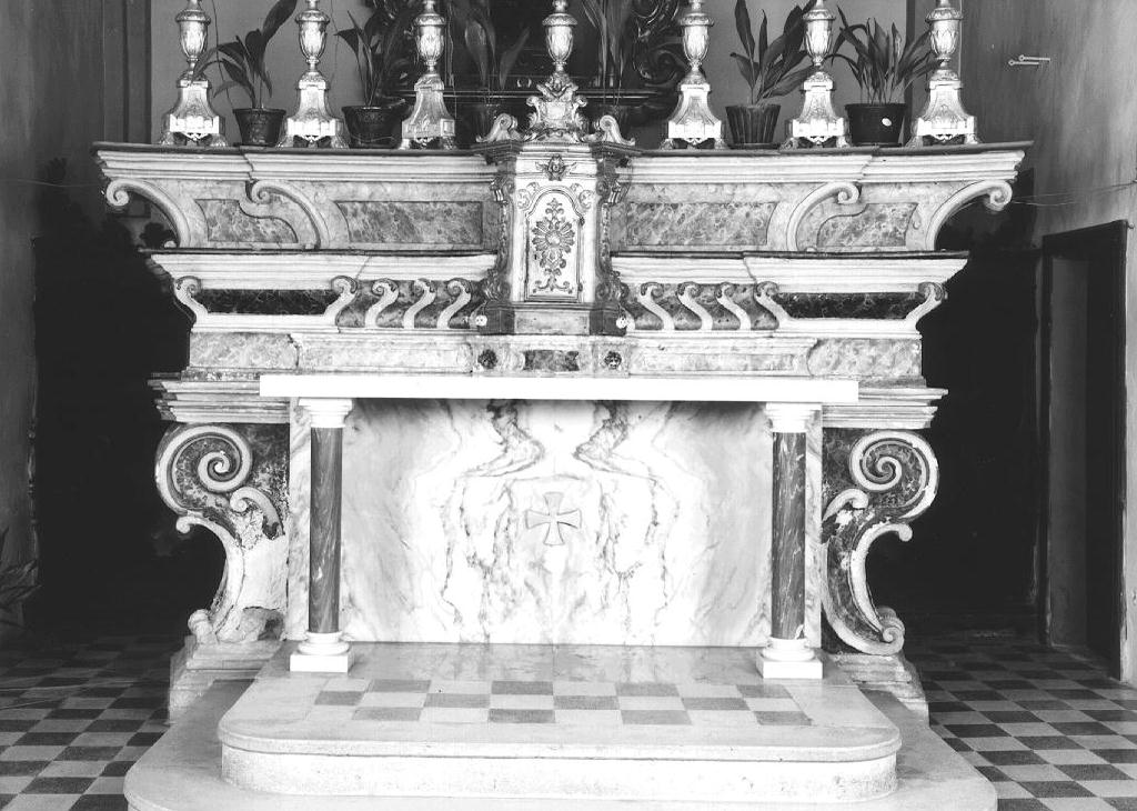 altare maggiore - ambito parmense (inizio sec. XVIII)