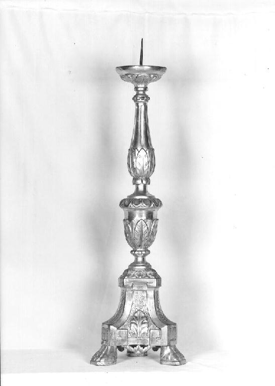 candeliere, serie - ambito parmense (ultimo quarto sec. XVIII)